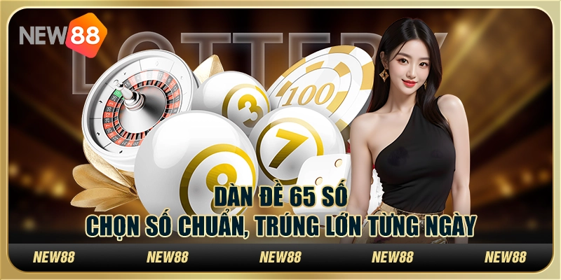 Dàn đề 65 số – Chọn số chuẩn, trúng lớn từng ngày tại New88