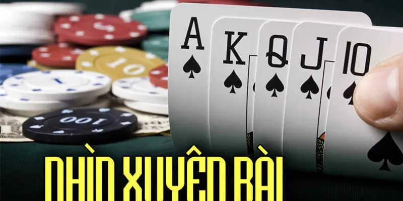 Cách nhận biết lá bài từ mặt sau trong thực tiễn