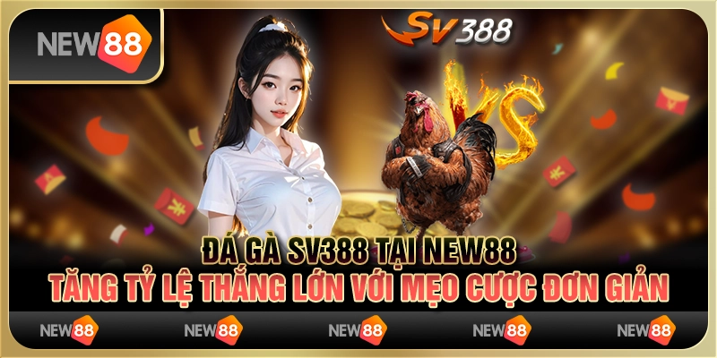Đá gà SV388 tại New88 - Tăng tỷ lệ thắng lớn với mẹo cược đơn giản