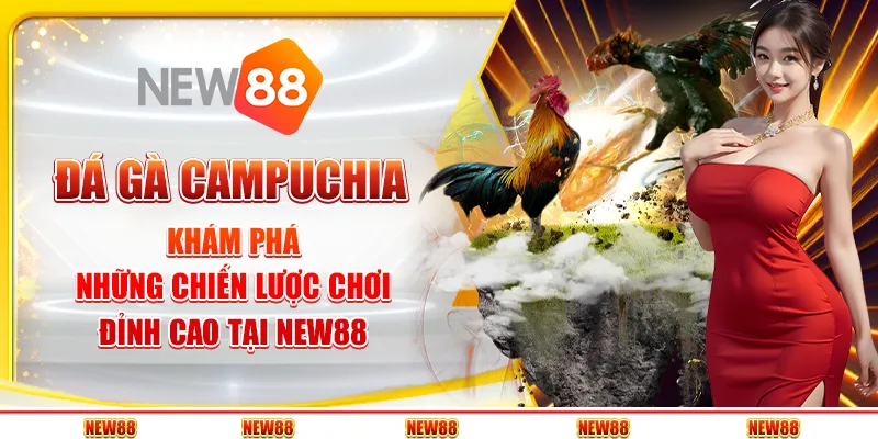 Đá Gà Campuchia: Khám phá những chiến lược chơi đỉnh cao tại New88