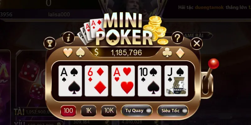 Tìm hiểu luật chơi Mini Poker