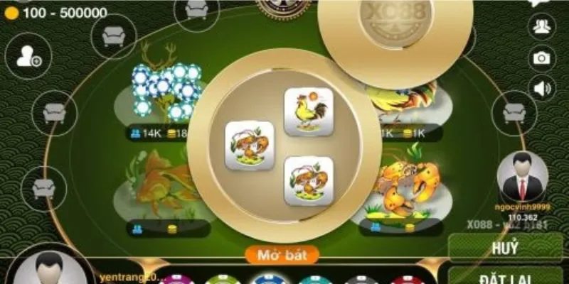 Một số loại hình cá cược bầu cua phổ biến