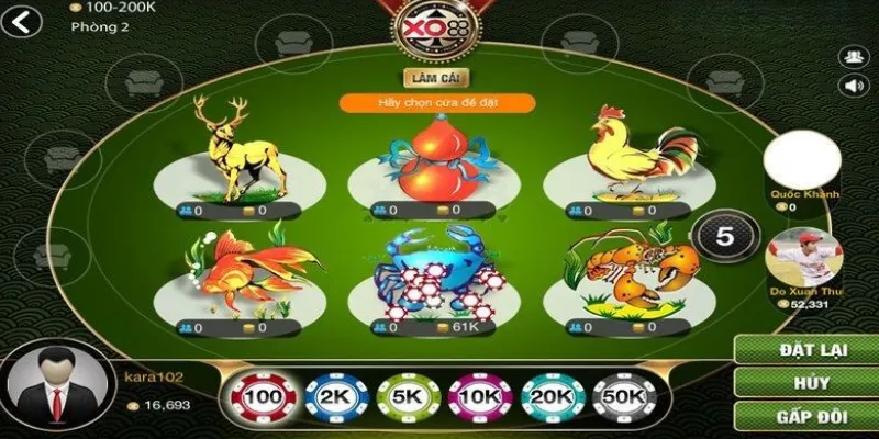 Chia sẻ kinh nghiệm đánh bầu cua thắng lớn