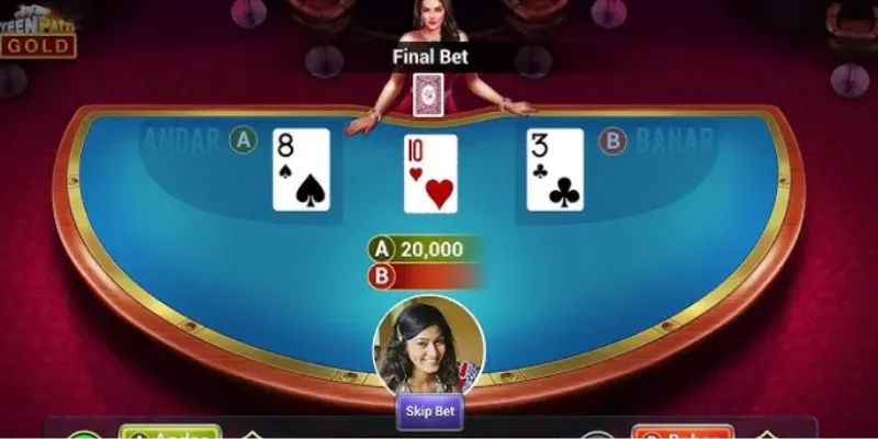 Nắm rõ các loại cược trong Andar Bahar