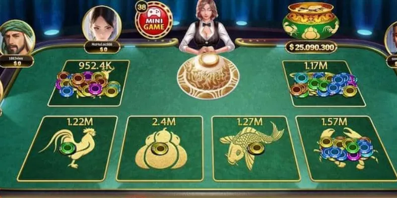 Cách chơi game bầu cua online chi tiết và dễ hiểu