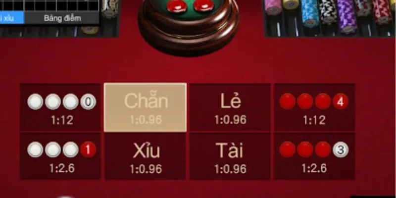 Một số loại cược trong Xóc Đĩa