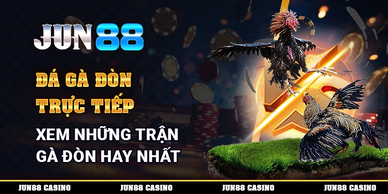 Đá gà đòn trực tiếp