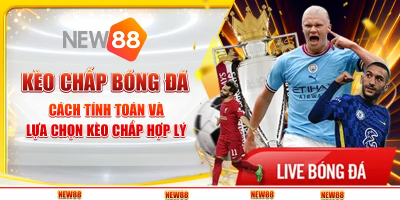 Kèo chấp bóng đá tại New88 - Cách tính toán và lựa chọn kèo chấp hợp lý