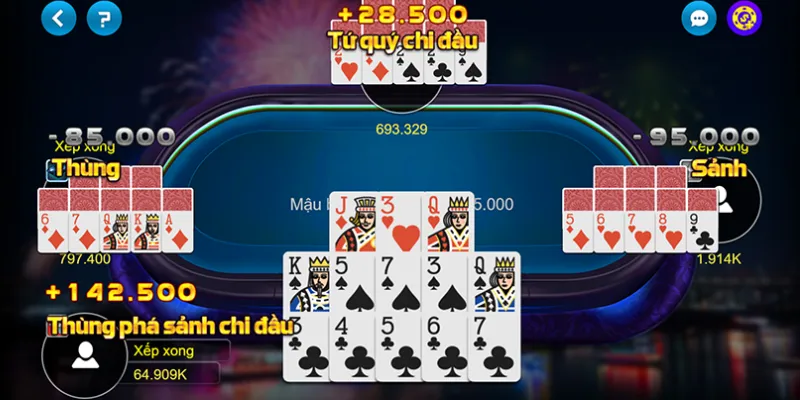 Luật chơi và các thuật ngữ trong binh xập xám tại New88