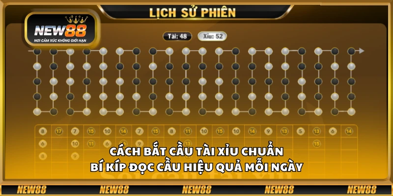 Cách bắt cầu Tài Xỉu chuẩn – Bí kíp đọc cầu hiệu quả mỗi ngày