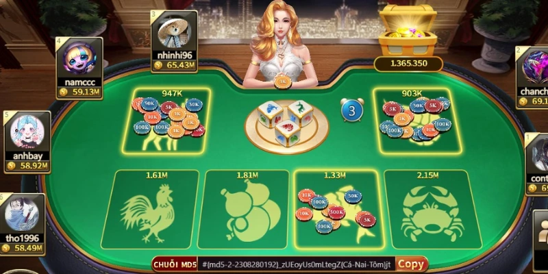 Tổng quan về bầu cua tôm cá