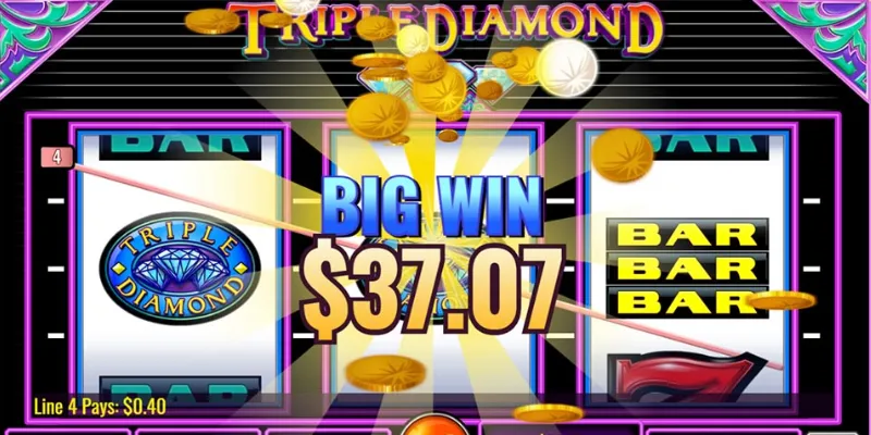Cách chơi Triple Diamond sao cho dễ giành giải thưởng?